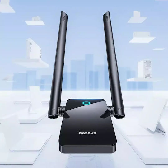 Baseus Fastjoy Adaptor Rețea USB cu Conexiune Wireless Wi-Fi 1800Mbps
