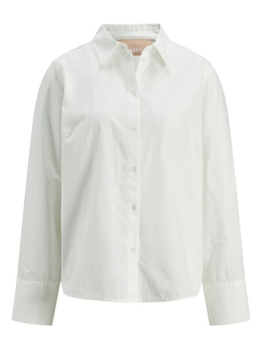 Women's Long Sleeve Shirt White