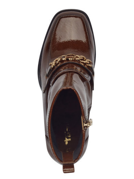 Stiefeletten Damen Tabac Braun