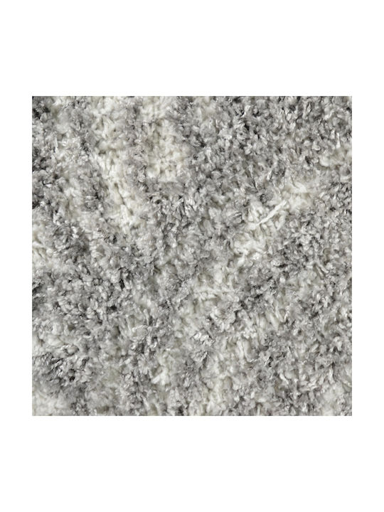 Saray Home Moroccan Rug Rectangular Shaggy Grey