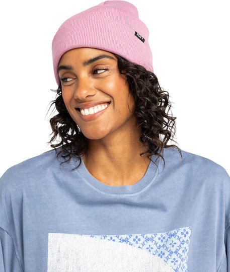 Tropical Snow Beanie Γυναικείος Σκούφος Πλεκτός σε Μωβ χρώμα