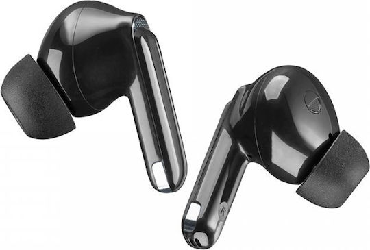 Cellular Line Eclipse In-ear Bluetooth Handsfree Ακουστικά με Θήκη Φόρτισης Μαύρα