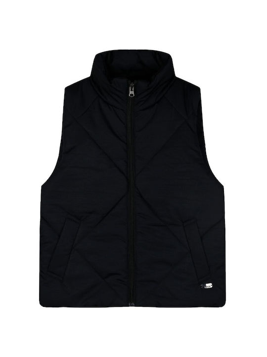 Energiers Kids Quilted Jacket Sleeveless Black