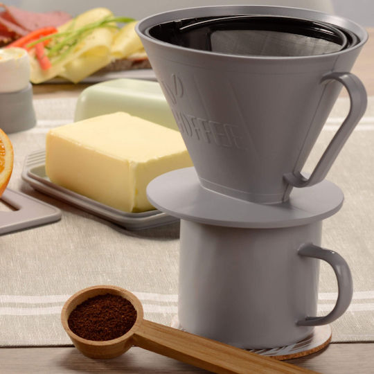 Fackelmann Coffee Filter Base Coffee Dripper Plastic No4 13×11×15cm