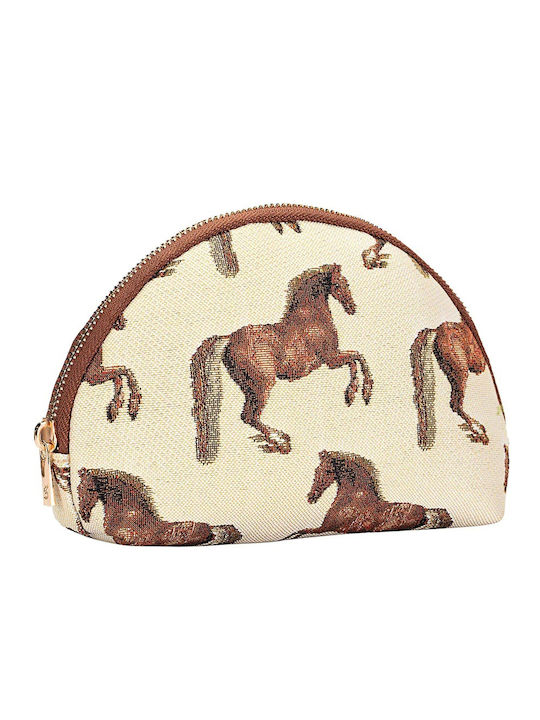 Signare Toiletry Bag Whistlejacket in Beige color