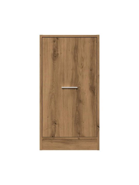 Vidaxl Universalschublade Artisan Eiche Holzwerkstoff 40x41x77,5cm 1 Stück Braun