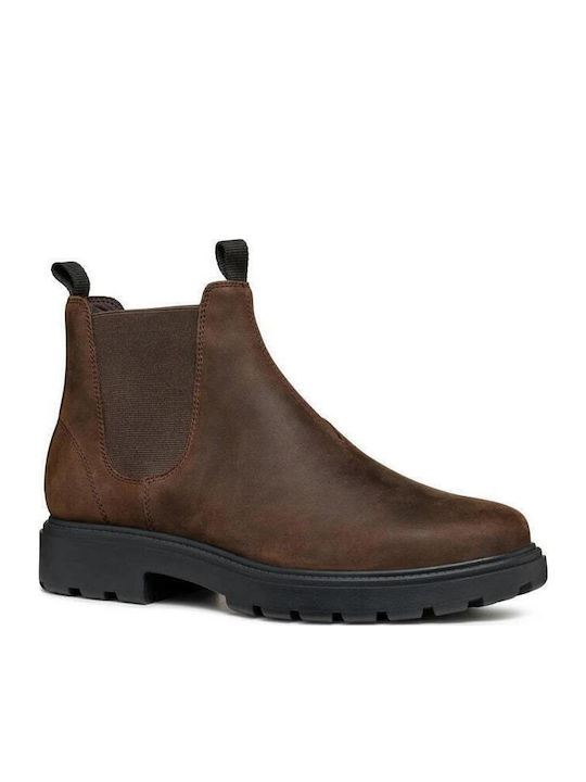 Spherica Ec7 Leather Brown Chelsea Boots Anatomical