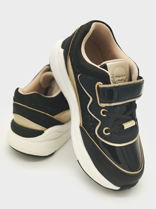 Παιδικά Sneakers με Σκρατς Μαύρα