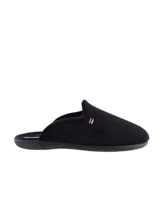 Adam's Shoes Men's Slipper Black