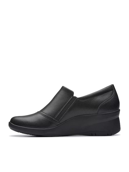 Suttyn Zip Damen Mokassins in Schwarz Farbe