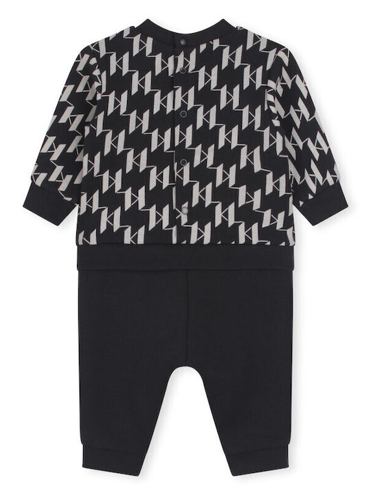 Karl Lagerfeld Baby Bodysuit Black