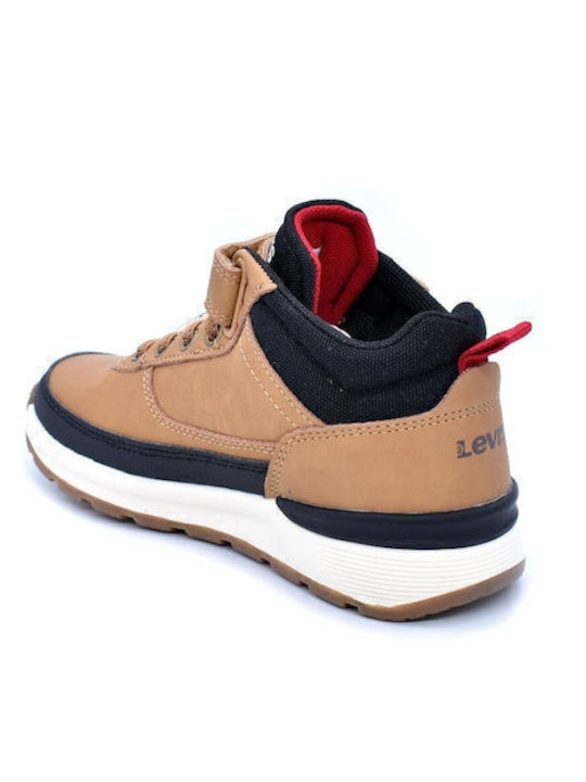 Ascot Kids Boots with Velcro Yellow