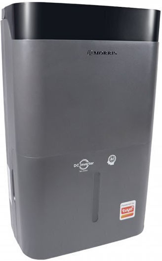 Morris Stealth Αφυγραντήρας με Συμπιεστή Ιονιστή και Wi-Fi 25lt Μαύρος