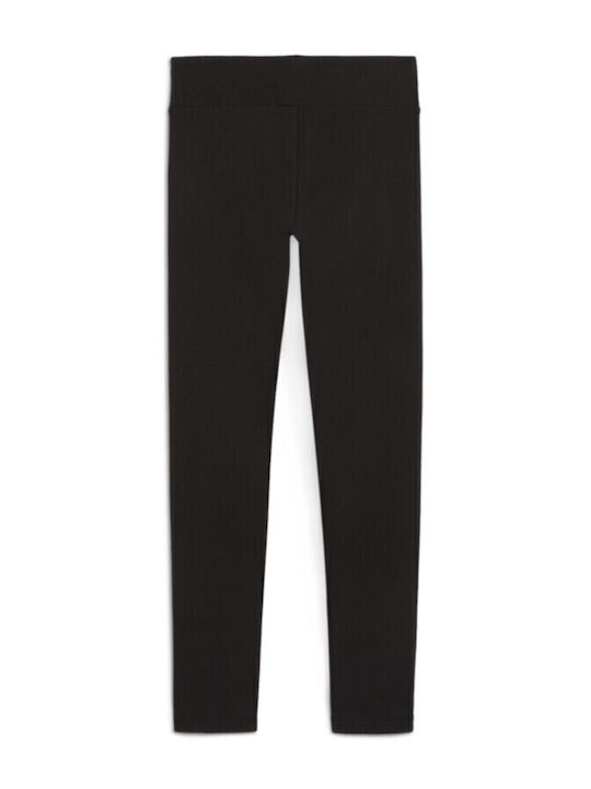 Kinder Leggings Sport Lang Black Ess+