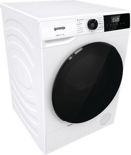 Gorenje DHNA93 Στεγνωτήριο 9kg με Αντλία Θερμότητας