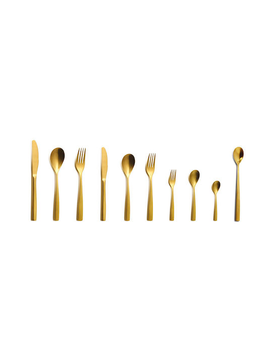 Comas Set of Forks Table Gold 20cm 6pcs