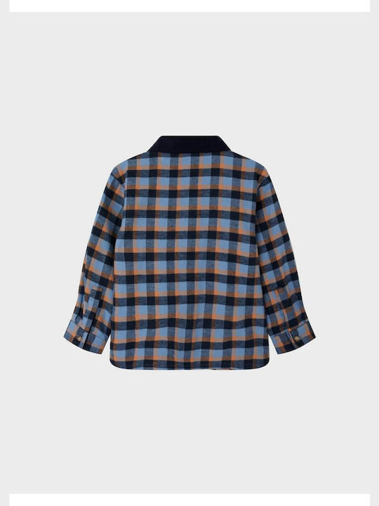 Name It Kids Checked Shirt Blue