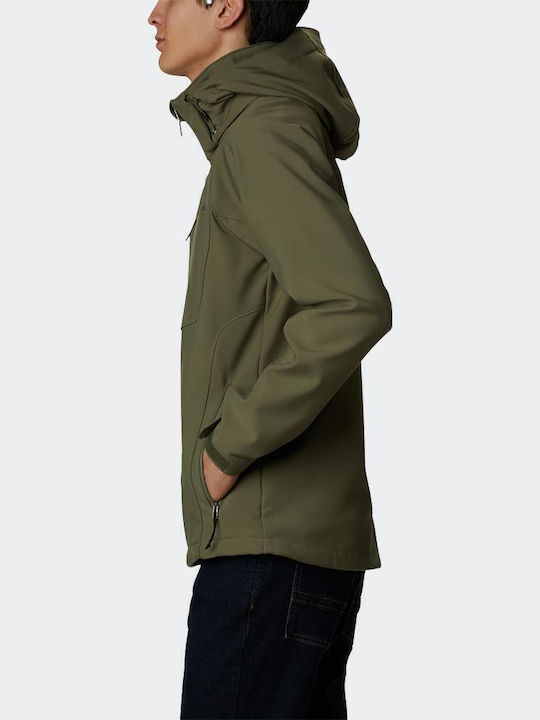 Cascade Ridge Iii Winter Jacket Softshell Waterproof and Windproof Khaki