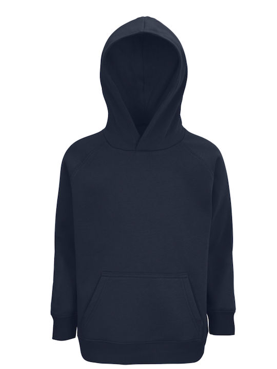 Kids Moda Kids Sweatshirt with Hood Navy Blue