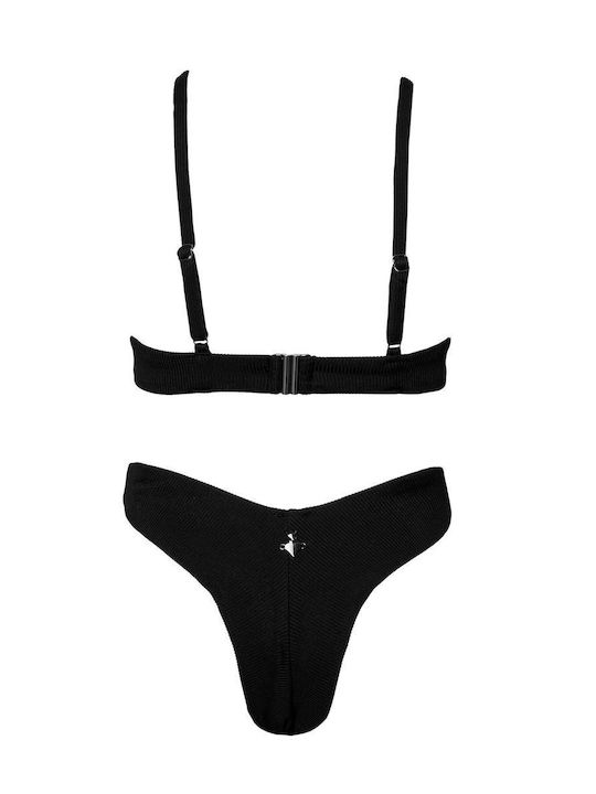 SugarFree Kids Swimwear Bikini BLACK