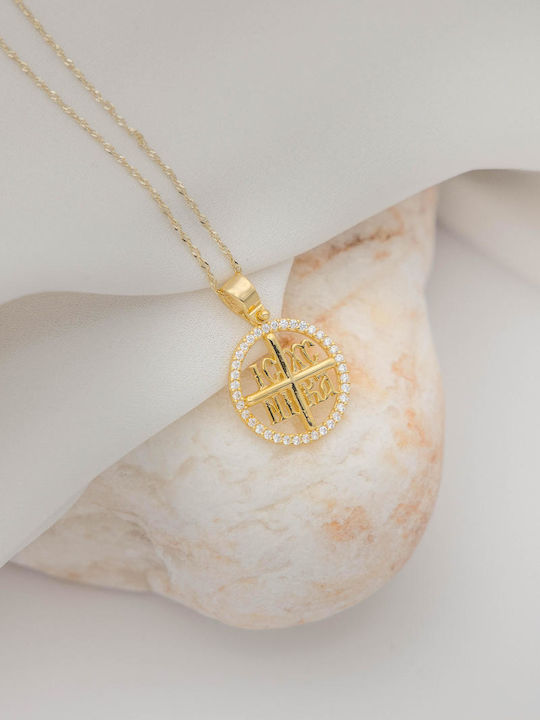 Themelidis Jewels Charm Фулактó от Жълто Злато 14 Карати