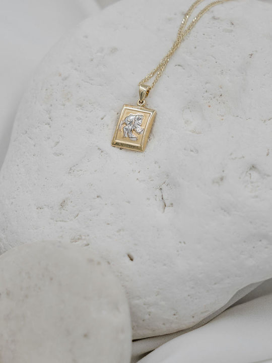 Themelidis Jewels Charm Фулактó от Жълто Злато 9 Карата Themelidis Jewels Charm Фулактó от Жълто Злато 9 Карата