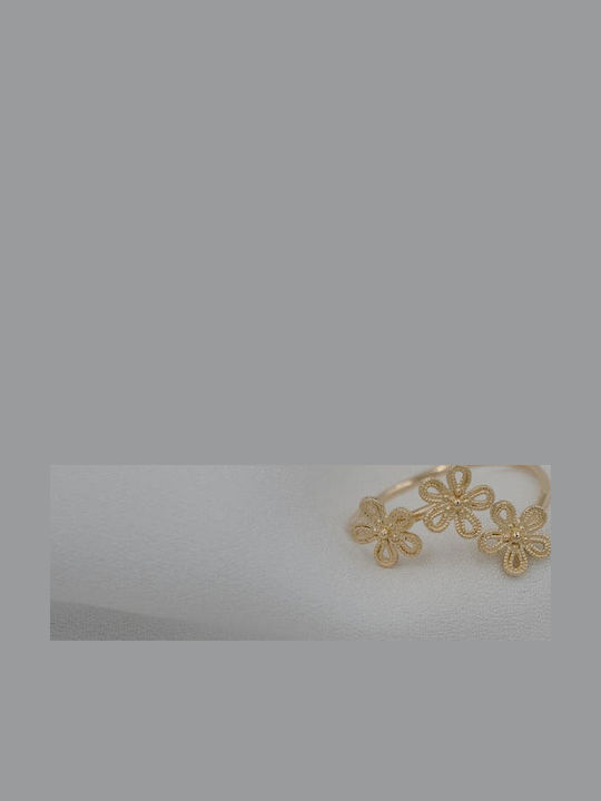 Themelidis Jewels Damen Ring aus Gold 14K