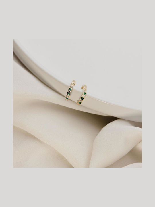 Themelidis Jewels Ohrringe aus Gold 14K mit Steinen