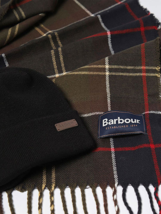 Barbour Beanie Beanie Knitted in Green color