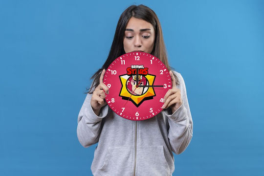 Koupakoupa Ceas de Perete pentru Copii Brawl Stars Colt Lemn 20εκ.