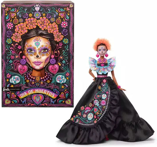 Barbie Dia De Los Muertos Collectible Doll for 3++ Years 33cm