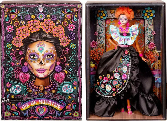 Barbie Dia De Los Muertos de Colectie Păpușă pentru 3+ ani+ Ani 33cm.