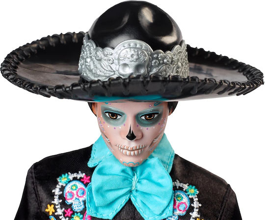 Barbie Dia De Los Muertos Collectible Boy Doll Ken Dia De Muertos for 3+ years+ Years 29cm