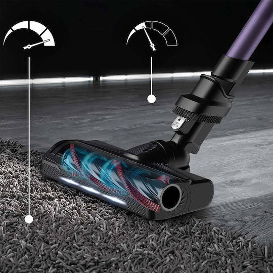 Tefal X-Force Επαναφορτιζόμενη Σκούπα 2 σε 1 Stick & Χειρός 18.5V Μωβ