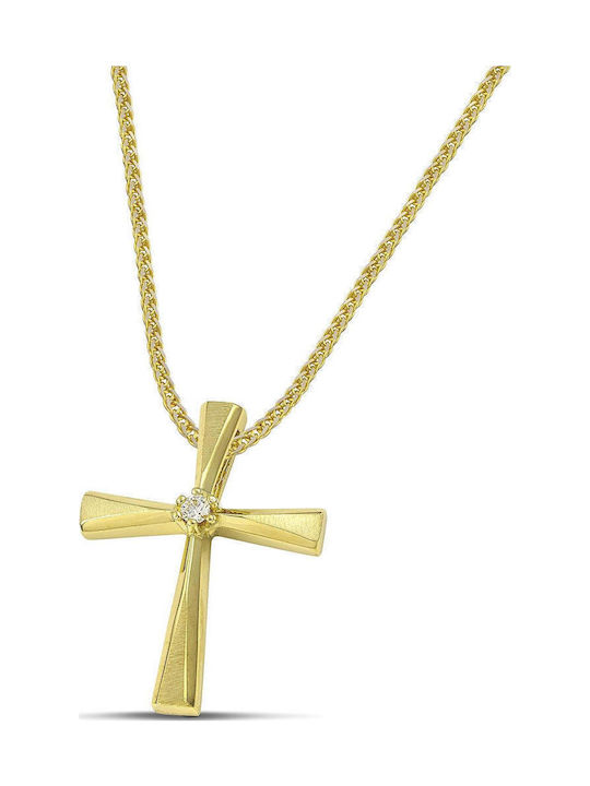 Themelidis Jewels Дамски Златен Кръст 14K