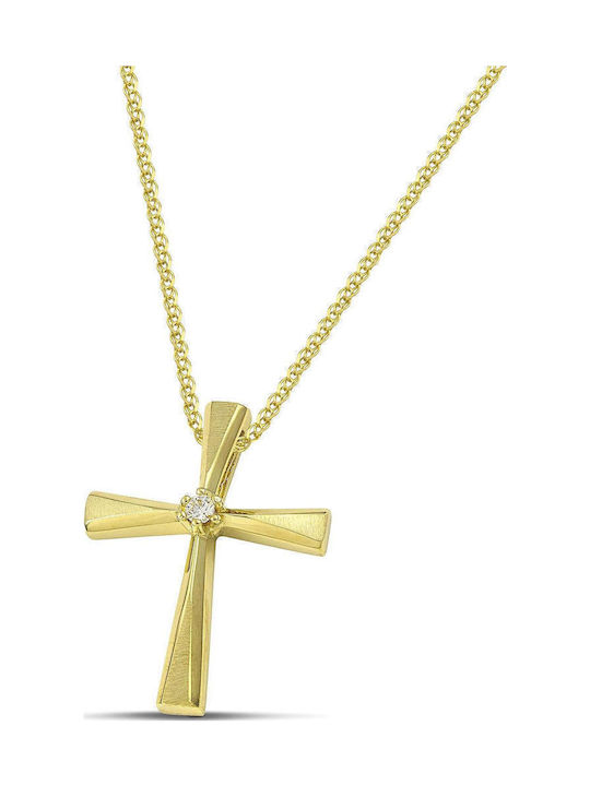 Themelidis Jewels Дамски Златен Кръст 14K