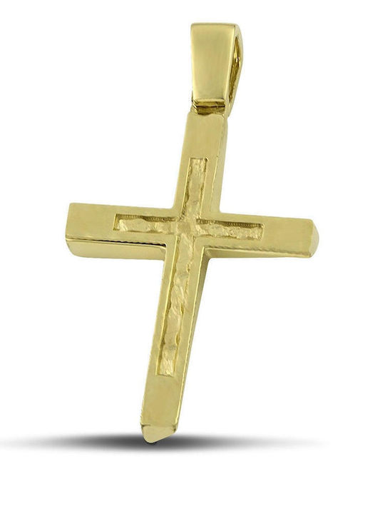 Themelidis Jewels Men's Gold Cross 14K