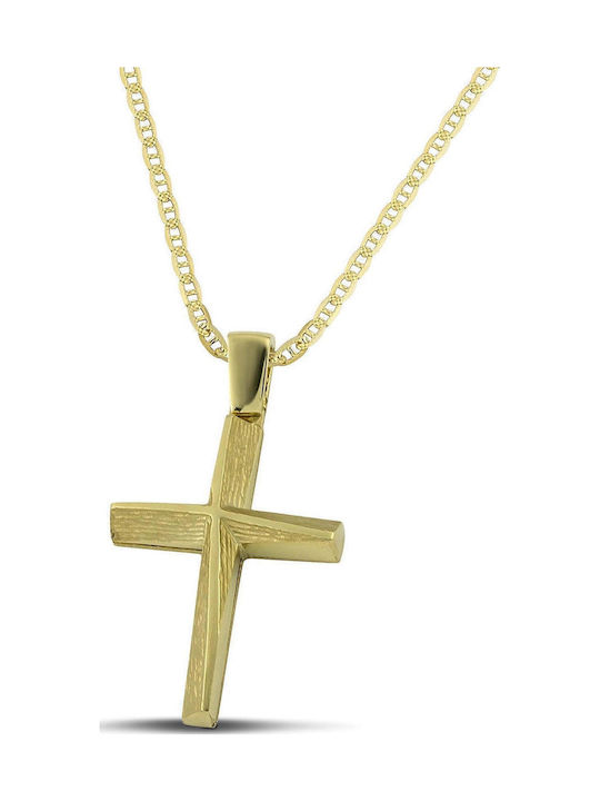 Themelidis Jewels Men's Gold Cross 14K