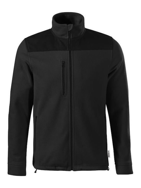 Ανδρική Ζακέτα Fleece Μαύρη