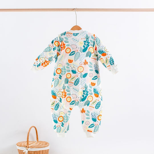 abo Χειμερινός Υπνόσακος με Πόδια Classic 2.5 tog Flowers με Αποσπώμενα Μανίκια