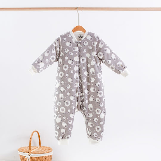 abo Winter Sleeping Bag with Feet Classic 2.5 Tog Sheep with Detachable Sleeves