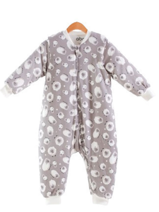 abo Winter Sleeping Bag with Feet Classic 2.5 Tog Sheep with Detachable Sleeves