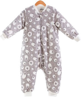 abo Winter Sleeping Bag with Feet Classic 2.5 Tog Sheep with Detachable Sleeves
