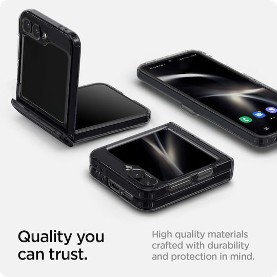 Spigen Ultra Hybrid Pro Rückseite Umschlag Kunststoff 2mm Schwarze (Galaxy Z Flip6)