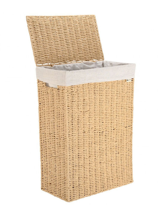 Estia Botanica Laundry Basket Wicker with Cap 38x22x55cm Beige