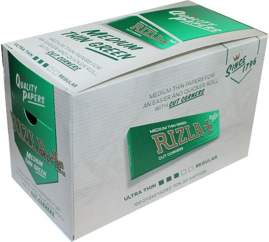 Rizla Χαρτάκια Στριφτού Τσιγάρου 50 φύλλα 1τμχ