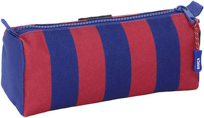 F.C. Barcelona Pencil Case with 1 Compartment Burgundy