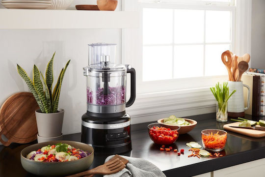 Kitchenaid Πολυμίξερ 400W με Κάδο 3lt και Κανάτα Μπλέντερ Γκρι