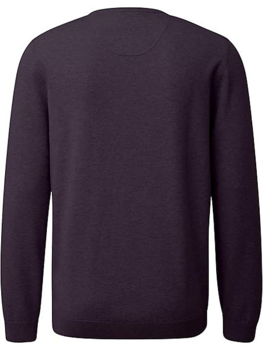 S.Oliver Men's Long Sleeve Sweater Purple