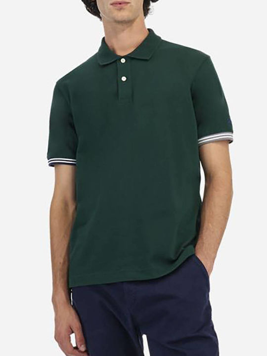 La Martina Ανδρική Μπλούζα Κοντομάνικη Polo Dark Green